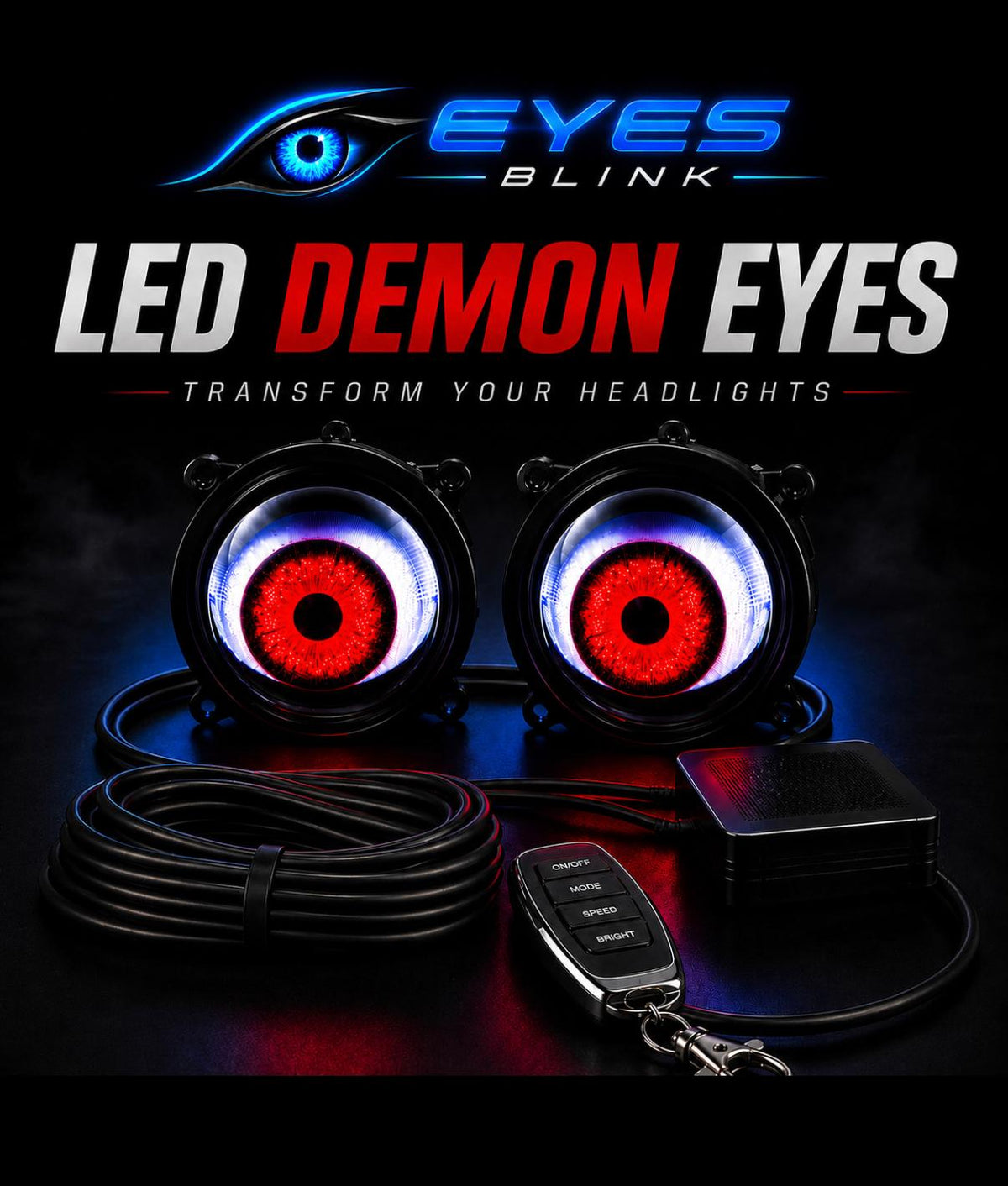 Eyes Blink™ – RGB Headlight Eyes